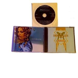 MADONNA Karaoke CD+G Backstage #6517, Immaculate Collection, Ray of Light,
